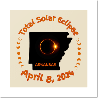 Arkansas Total Solar Eclipse Posters and Art